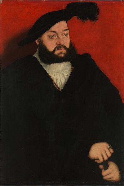 Giovanni il Giovane, Principe Ereditario di Sassonia da Lucas Cranach the Elder